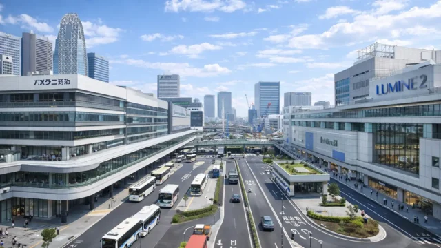 新宿駅基盤整備工事(バスタ新宿/ルミネ新宿)